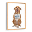 Amor Y Pit Bull - Fab Funky | Cuadro decorativo de Canvas Lab