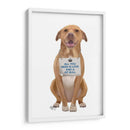 Amor Y Pit Bull - Fab Funky | Cuadro decorativo de Canvas Lab