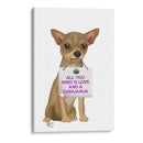 Amor Y Chihuahua - Fab Funky | Cuadro decorativo de Canvas Lab