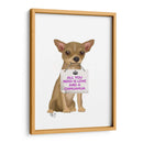 Amor Y Chihuahua - Fab Funky | Cuadro decorativo de Canvas Lab