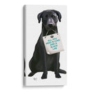 Amor Y Labrador Negro - Fab Funky | Cuadro decorativo de Canvas Lab