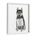 Amor Y Husky - Fab Funky | Cuadro decorativo de Canvas Lab