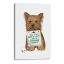 Amor Y Yorkshire Terrier - Fab Funky | Cuadro decorativo de Canvas Lab
