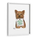 Amor Y Yorkshire Terrier - Fab Funky | Cuadro decorativo de Canvas Lab