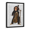 Chimpancé Jugando Cello - Fab Funky | Cuadro decorativo de Canvas Lab