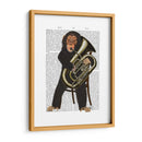 Chimpancé Jugando Tuba - Fab Funky | Cuadro decorativo de Canvas Lab