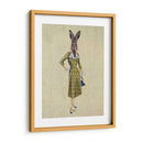 Conejo En Vestido De Mostaza - Fab Funky | Cuadro decorativo de Canvas Lab