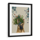 Pastor Alemán Milliners Perro - Fab Funky | Cuadro decorativo de Canvas Lab