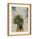 Pastor Alemán Milliners Perro - Fab Funky | Cuadro decorativo de Canvas Lab