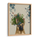 Pastor Alemán Milliners Perro - Fab Funky | Cuadro decorativo de Canvas Lab