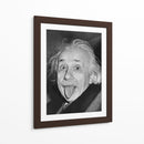Albert Einstein sacando la lengua | Cuadro decorativo de Canvas Lab