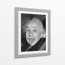 Albert Einstein sacando la lengua | Cuadro decorativo de Canvas Lab