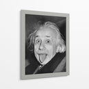 Albert Einstein sacando la lengua | Cuadro decorativo de Canvas Lab