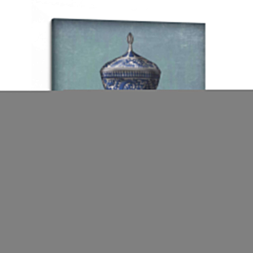 Dalmático Con Jarrón Azul - Fab Funky | Cuadro decorativo de Canvas Lab