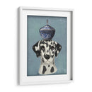 Dalmático Con Jarrón Azul - Fab Funky | Cuadro decorativo de Canvas Lab