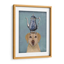 Labrador Con Tetera - Fab Funky | Cuadro decorativo de Canvas Lab