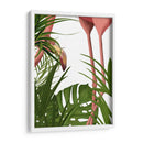 Flamingo Mirando - Fab Funky | Cuadro decorativo de Canvas Lab