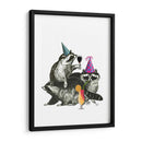 Fiesta De Mapache - Fab Funky | Cuadro decorativo de Canvas Lab