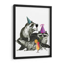 Fiesta De Mapache - Fab Funky | Cuadro decorativo de Canvas Lab