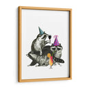 Fiesta De Mapache - Fab Funky | Cuadro decorativo de Canvas Lab