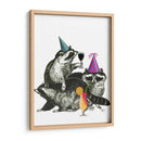Fiesta De Mapache - Fab Funky | Cuadro decorativo de Canvas Lab