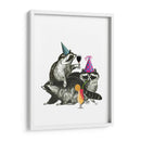 Fiesta De Mapache - Fab Funky | Cuadro decorativo de Canvas Lab