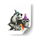 Fiesta De Mapache - Fab Funky | Cuadro decorativo de Canvas Lab