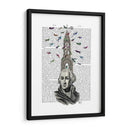 Hombre Con La Torre De Aves - Fab Funky | Cuadro decorativo de Canvas Lab