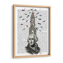 Hombre Con La Torre De Aves - Fab Funky | Cuadro decorativo de Canvas Lab