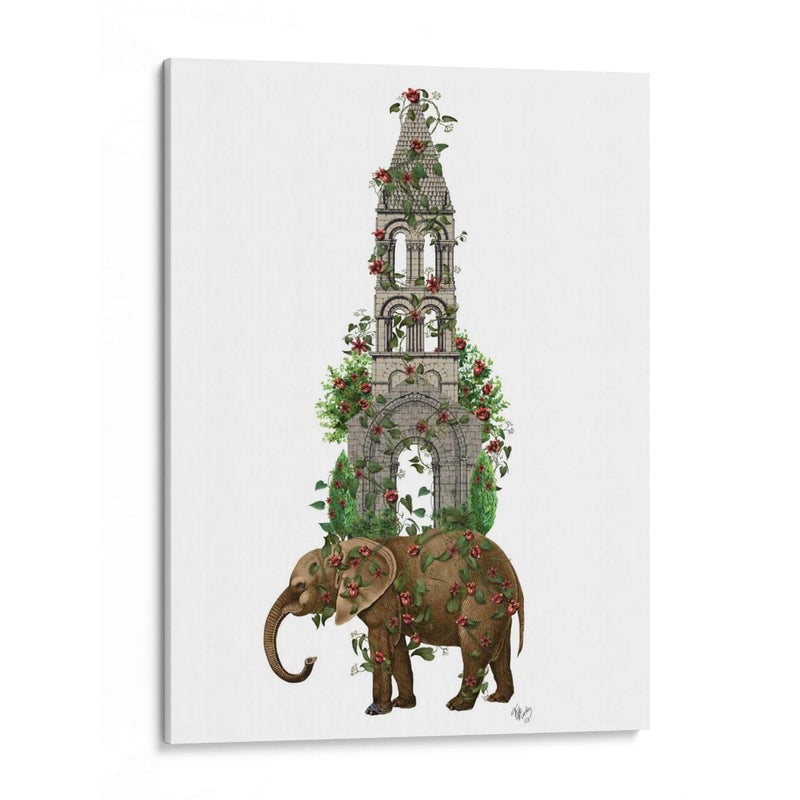 Torre De Elefante - Fab Funky | Cuadro decorativo de Canvas Lab