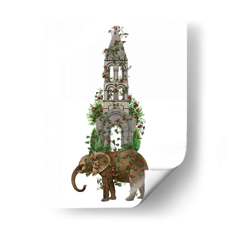 Torre De Elefante - Fab Funky | Cuadro decorativo de Canvas Lab