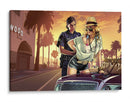Arrested GTA | Cuadro decorativo de Canvas Lab