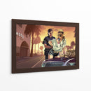 Arrested GTA | Cuadro decorativo de Canvas Lab