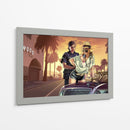 Arrested GTA | Cuadro decorativo de Canvas Lab