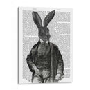 Conejo Victoriano Gent - Fab Funky | Cuadro decorativo de Canvas Lab