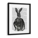 Conejo Victoriano Gent - Fab Funky | Cuadro decorativo de Canvas Lab