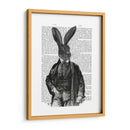 Conejo Victoriano Gent - Fab Funky | Cuadro decorativo de Canvas Lab