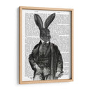 Conejo Victoriano Gent - Fab Funky | Cuadro decorativo de Canvas Lab