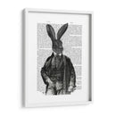 Conejo Victoriano Gent - Fab Funky | Cuadro decorativo de Canvas Lab
