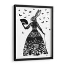 Conejo Negro - Fab Funky | Cuadro decorativo de Canvas Lab