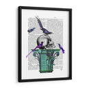 Cráneo En Plinto - Fab Funky | Cuadro decorativo de Canvas Lab