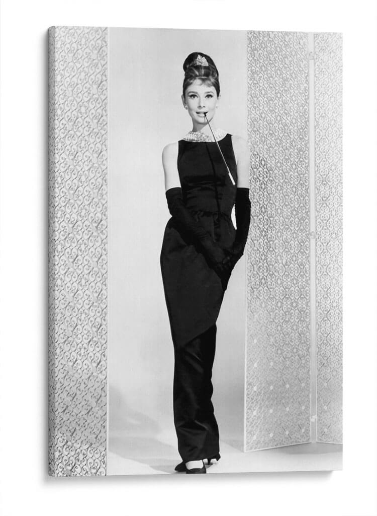 Audrey Hepburn clásica | Cuadro decorativo de Canvas Lab