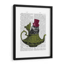 Búho En Tetera - Fab Funky | Cuadro decorativo de Canvas Lab