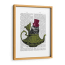 Búho En Tetera - Fab Funky | Cuadro decorativo de Canvas Lab