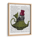 Búho En Tetera - Fab Funky | Cuadro decorativo de Canvas Lab