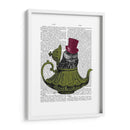 Búho En Tetera - Fab Funky | Cuadro decorativo de Canvas Lab