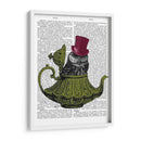 Búho En Tetera - Fab Funky | Cuadro decorativo de Canvas Lab