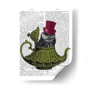 Búho En Tetera - Fab Funky | Cuadro decorativo de Canvas Lab