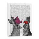 Tiempo De Té De Conejo - Fab Funky | Cuadro decorativo de Canvas Lab