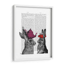 Tiempo De Té De Conejo - Fab Funky | Cuadro decorativo de Canvas Lab